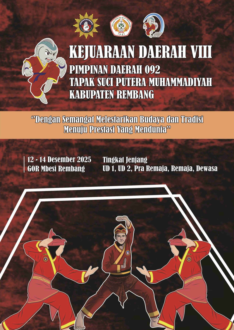 Kejuaraan Daerah VIII Pimda 092 Tapak Suci Rembang - Khusus Rembang dan Sekitarnya